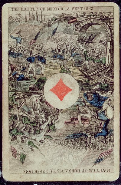 Playing Card: Ace of Diamonds by American School